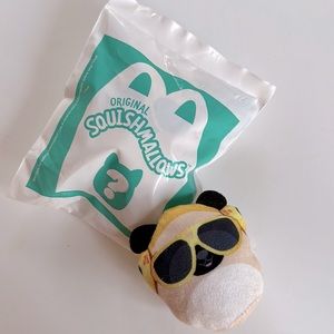 NEW IN BAG UNOPENED Prince the Pug McDonalds Squishmallow Toy